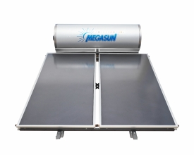 Máy Megasun tấm phẳng chịu áp lực 400 Lít